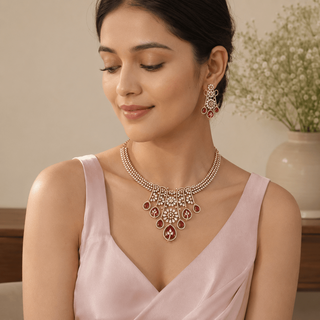 Rani Tasneem Hasli Victorian Jewellery Set- New Arrivals