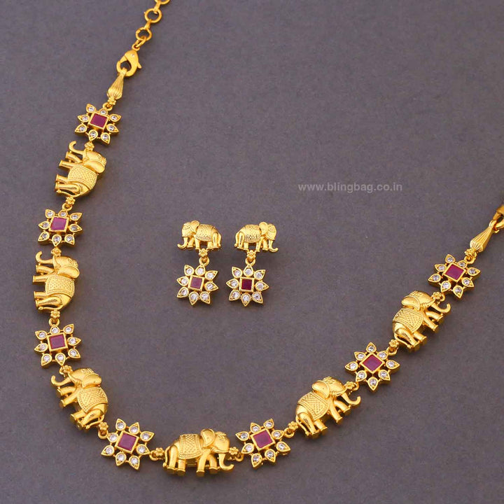 Rani Vasanta Antique Jewellery Set - New Arrival