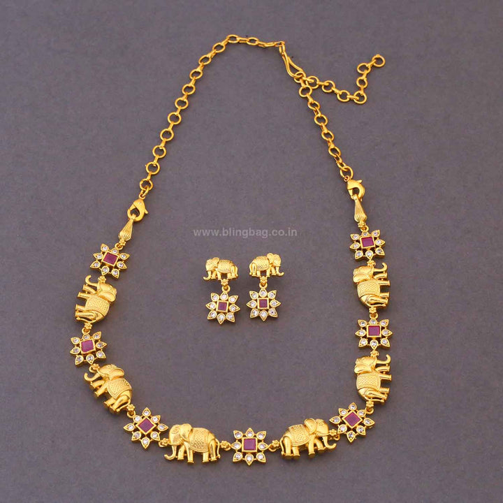 Rani Vasanta Antique Jewellery Set - New Arrival