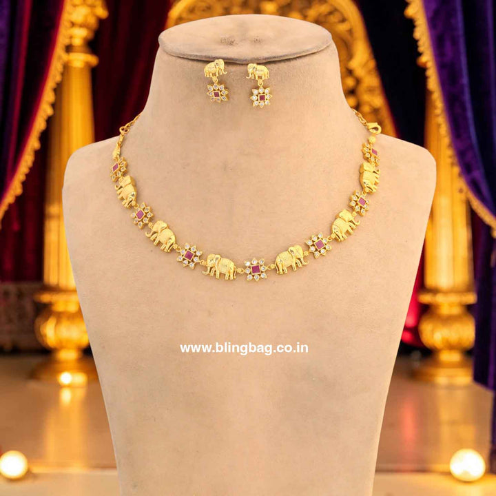 Rani Vasanta Antique Jewellery Set - New Arrival