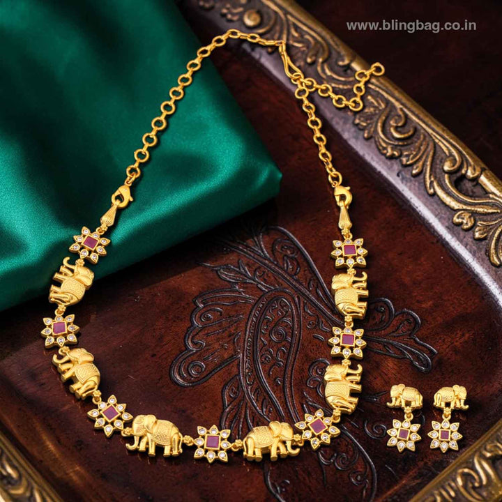 Rani Vasanta Antique Jewellery Set - New Arrival
