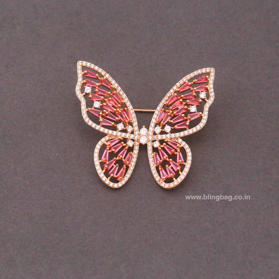 Rani Zarina Butterfly Brooch