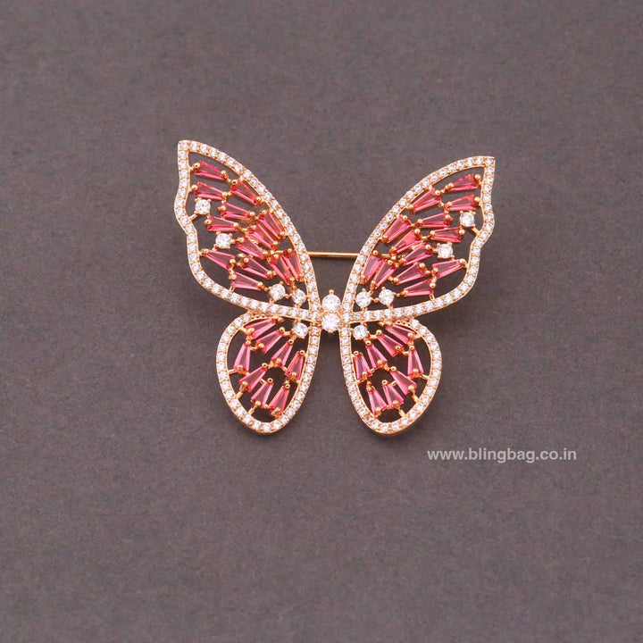 Rani Zarina Butterfly Brooch
