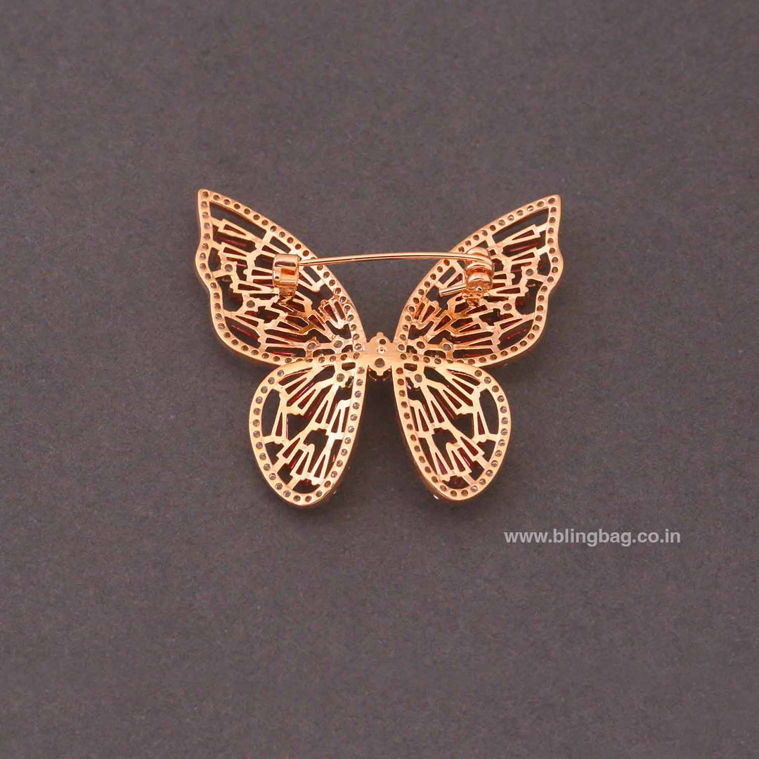 Rani Zarina Butterfly Brooch