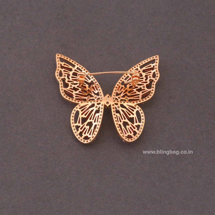 Rani Zarina Butterfly Brooch