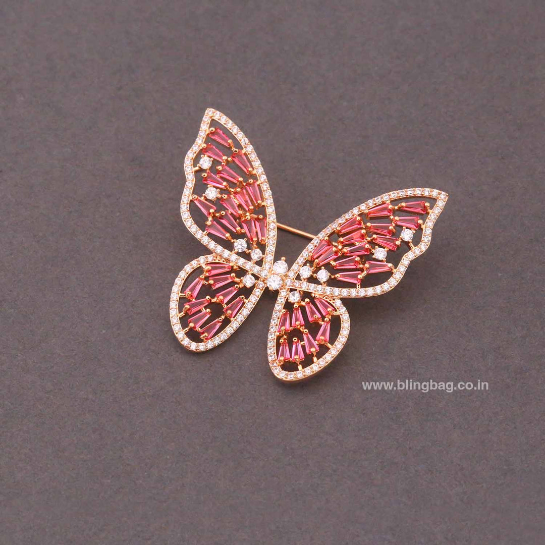 Rani Zarina Butterfly Brooch