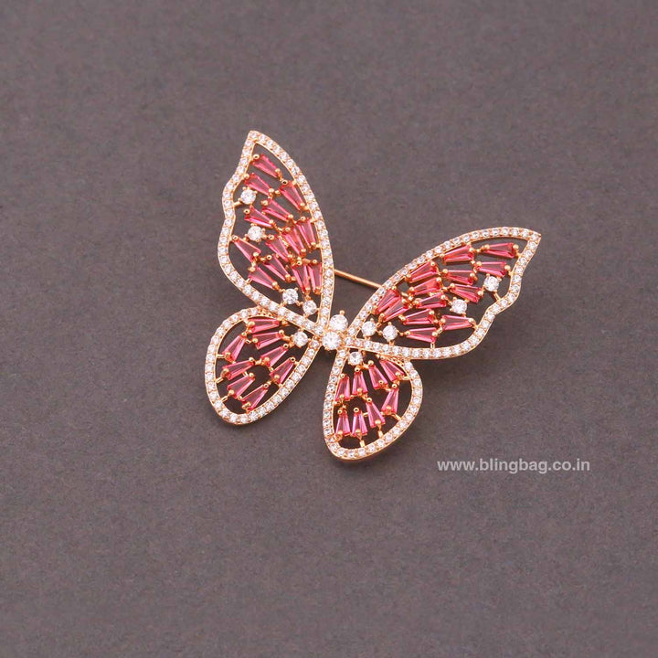 Rani Zarina Butterfly Brooch