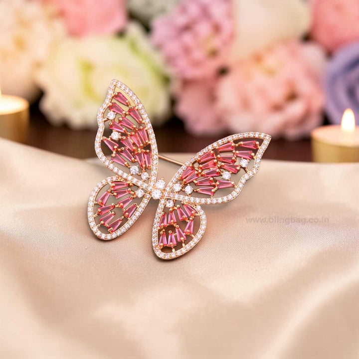 Rani Zarina Butterfly Brooch