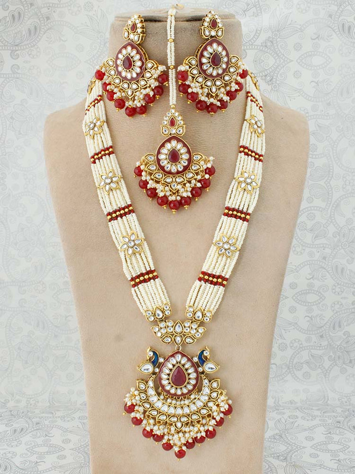 Ruby Shilpa Jewellery Set