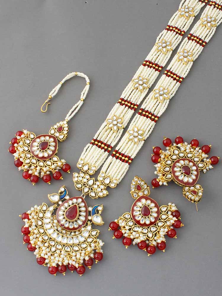 Ruby Shilpa Jewellery Set