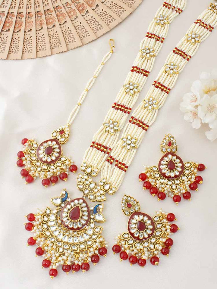 Ruby Shilpa Jewellery Set