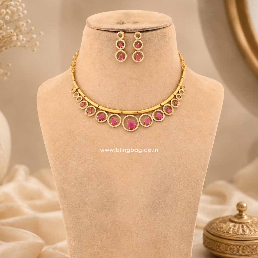 Ruby Chaitani Antique Jewellery Set- New Arrival