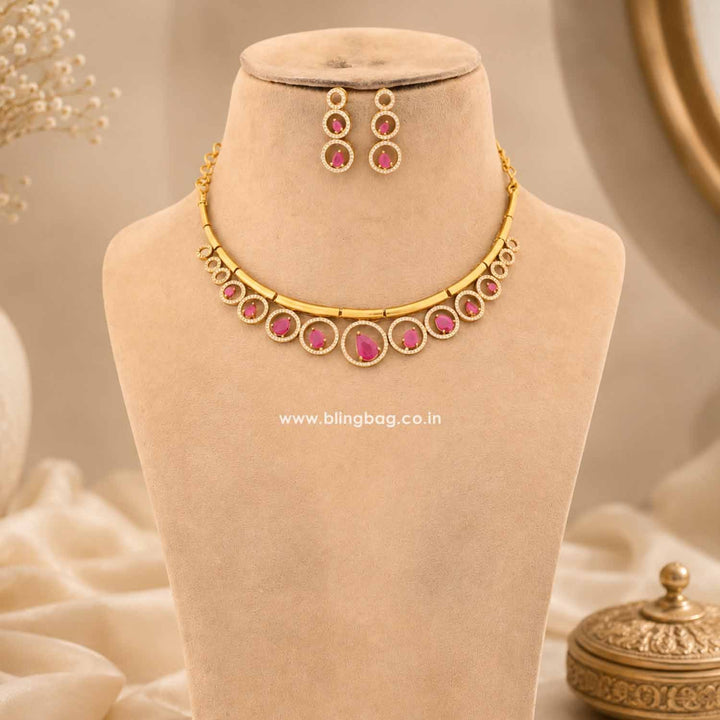 Ruby Chaitani Antique Jewellery Set- New Arrival