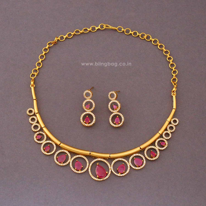 Ruby Chaitani Antique Jewellery Set- New Arrival