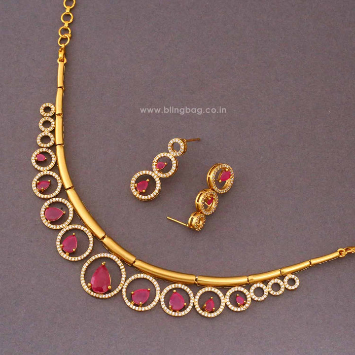 Ruby Chaitani Antique Jewellery Set- New Arrival