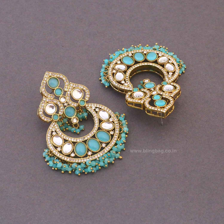 Turquoise Arsha Chandbalis