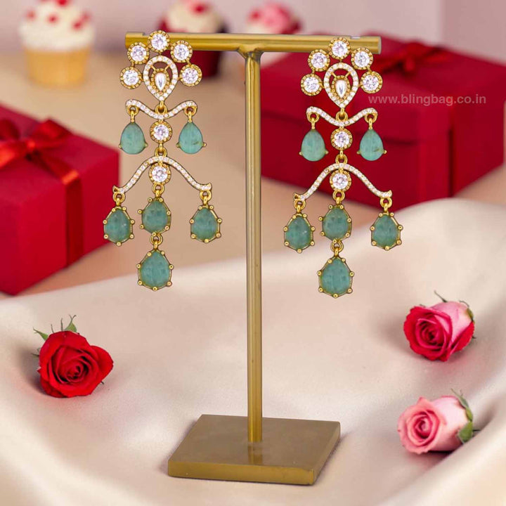 Turquoise Blair Victorian Danglers