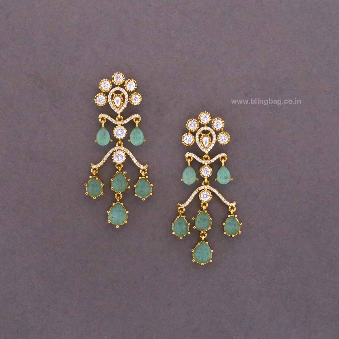 Turquoise Blair Victorian Danglers