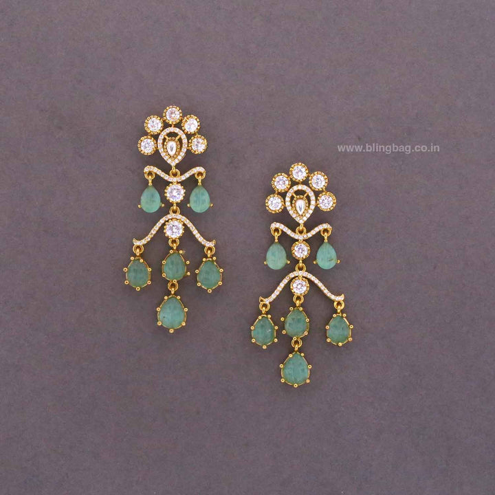 Turquoise Blair Victorian Danglers