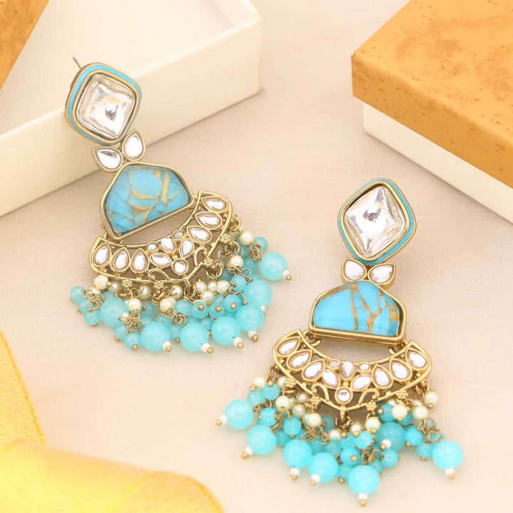 Turquoise Kehlani Danglers