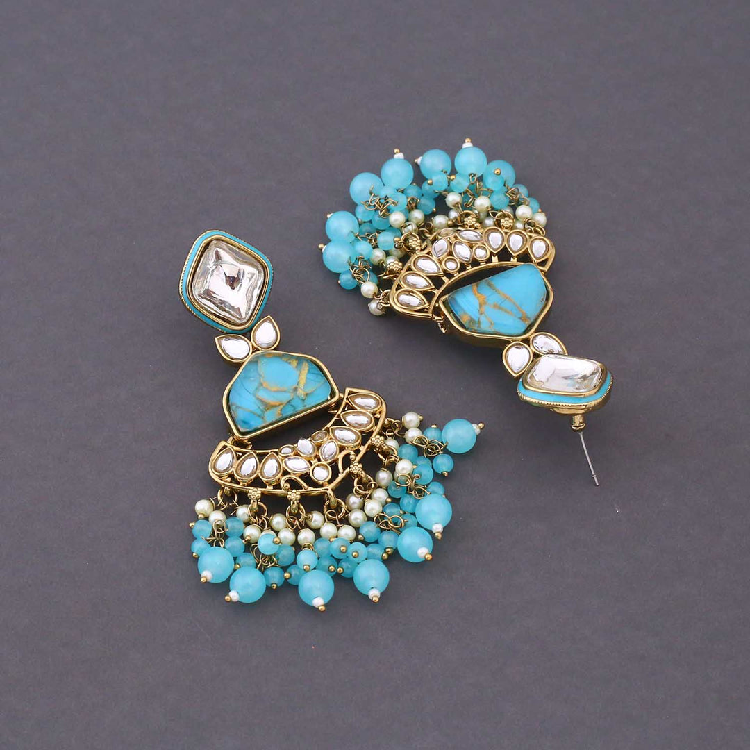 Turquoise Kehlani Danglers