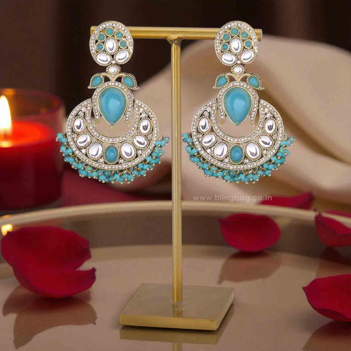 Turquoise Nilofer Chaandbalis
