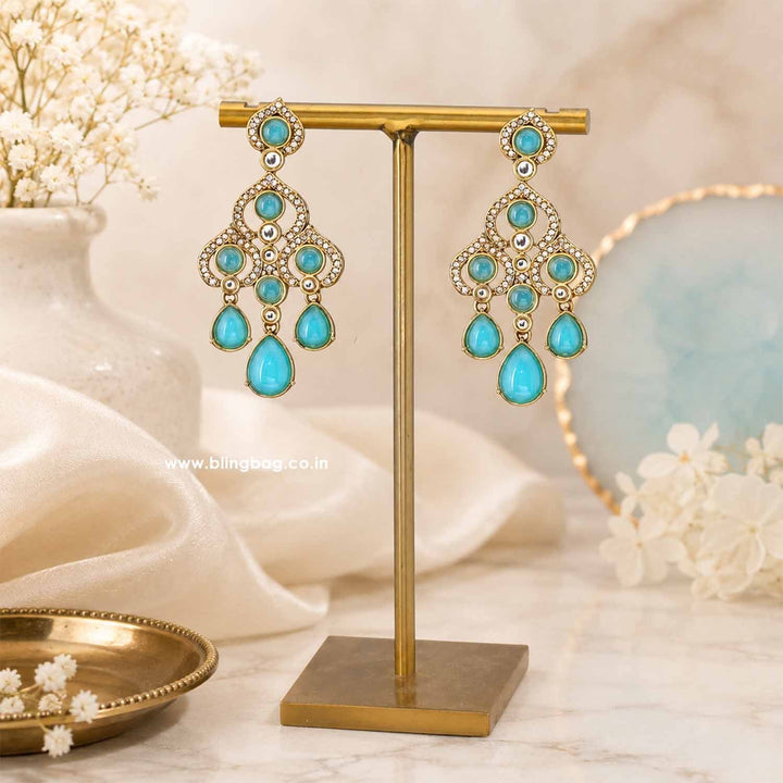 Turquoise Panya Danglers