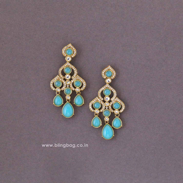 Turquoise Panya Danglers