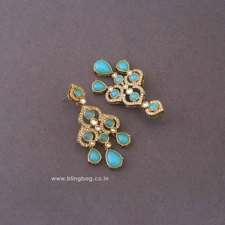 Turquoise Panya Danglers