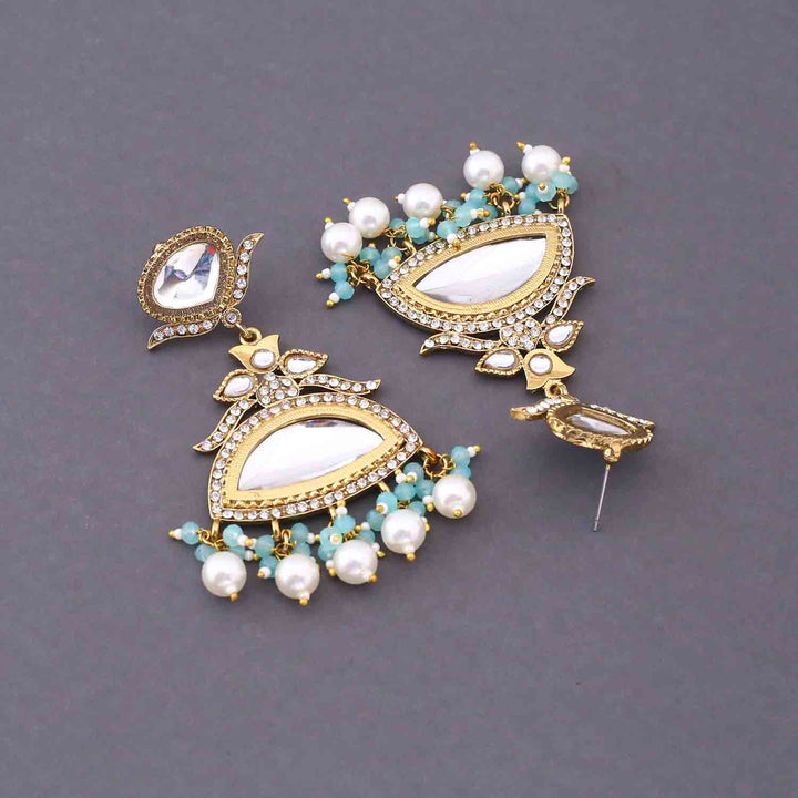 Turquoise Shahruh Danglers