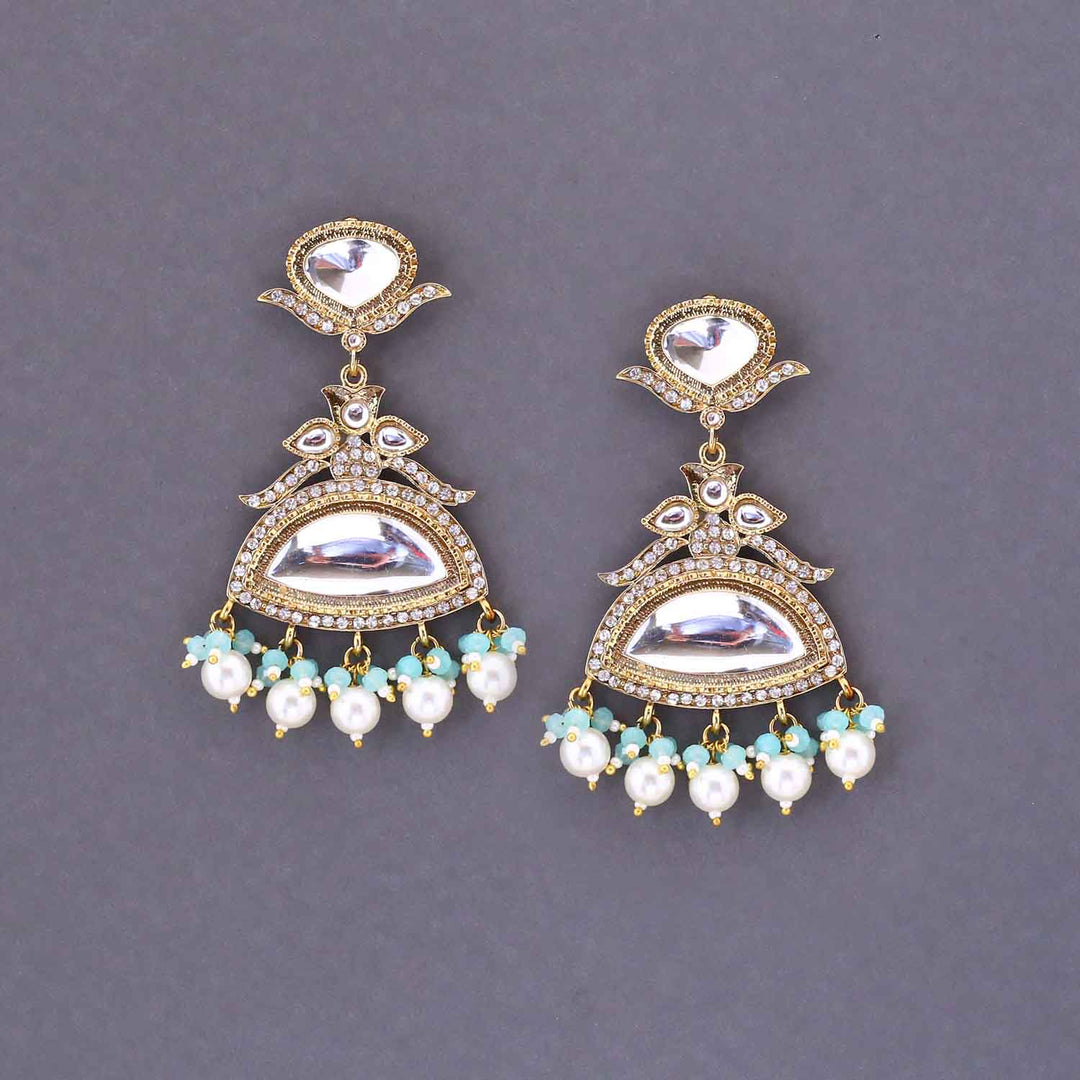 Turquoise Shahruh Danglers