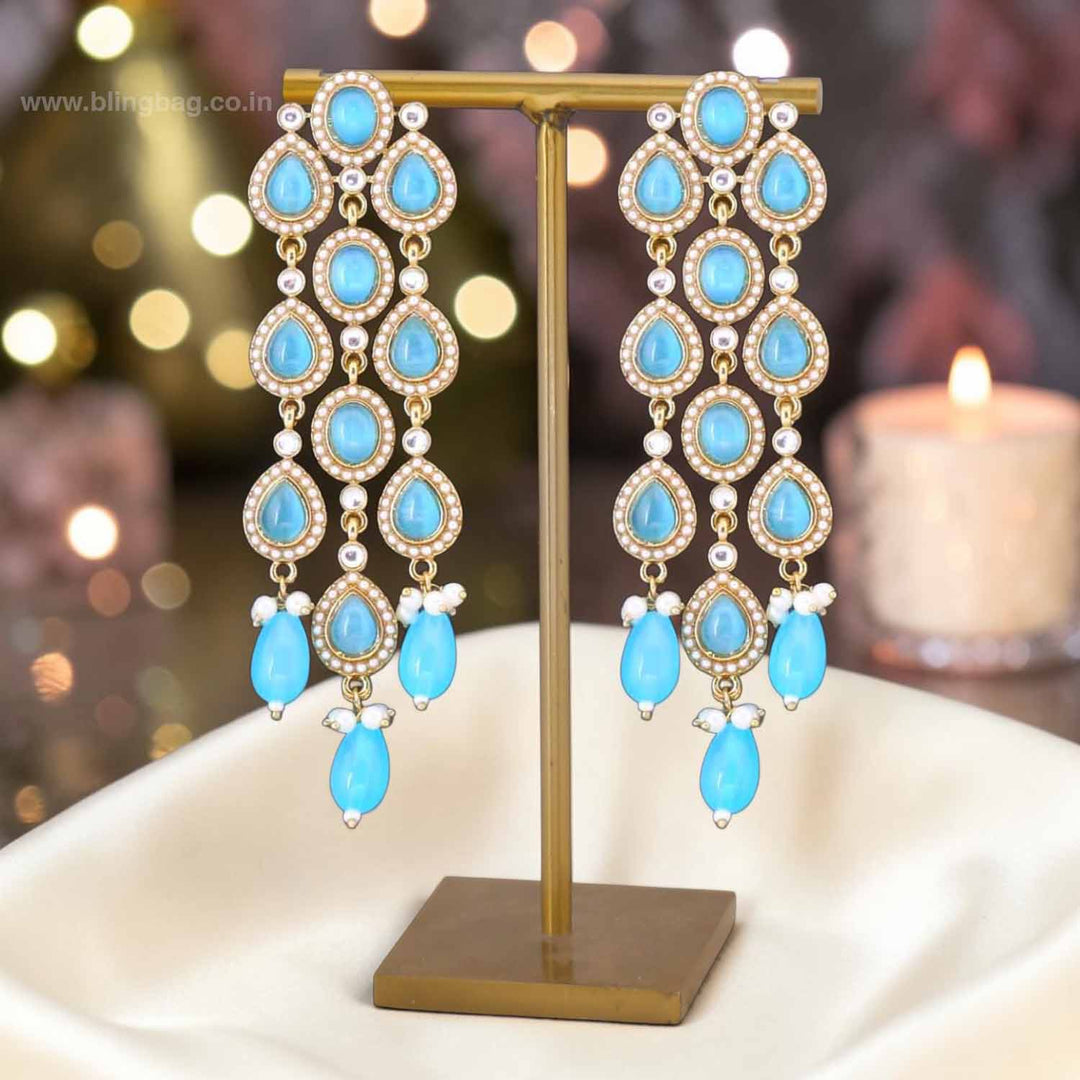 Turquoise Vidisha Danglers