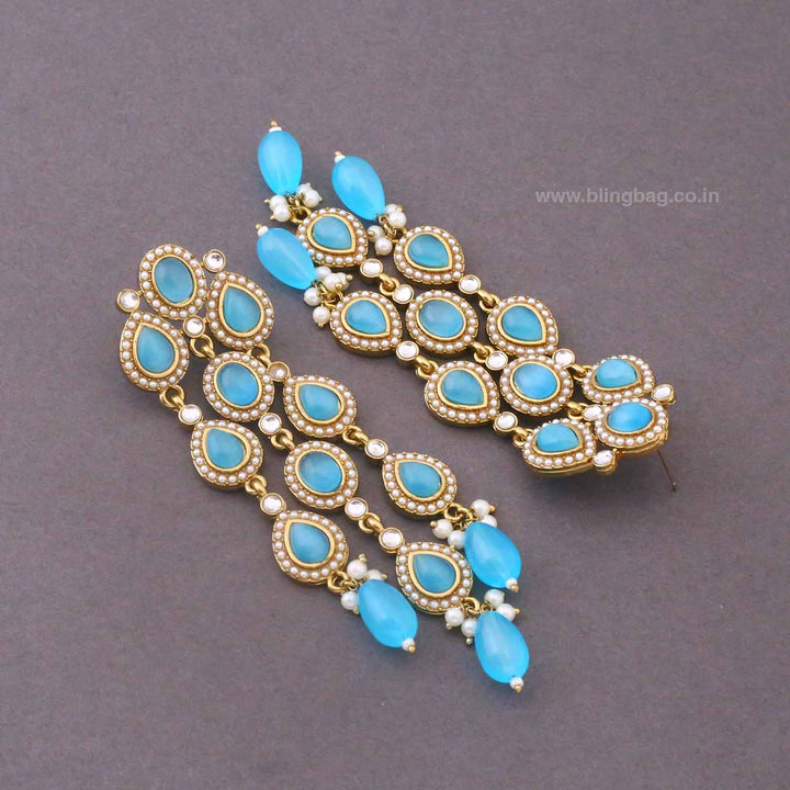 Turquoise Vidisha Danglers