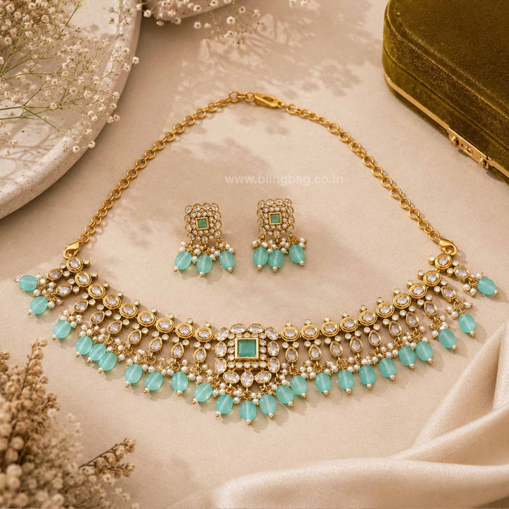 Turquoise Yuska Victorian Jewellery Set - New Arrival