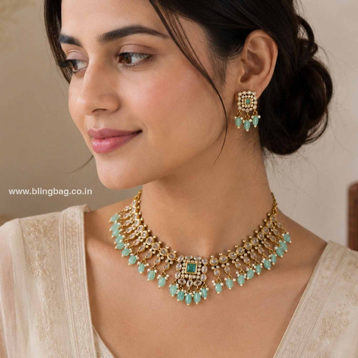 Turquoise Yuska Victorian Jewellery Set - New Arrival