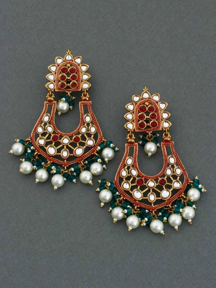 Multicolour Eshika Designer Earrings - Bling Bag