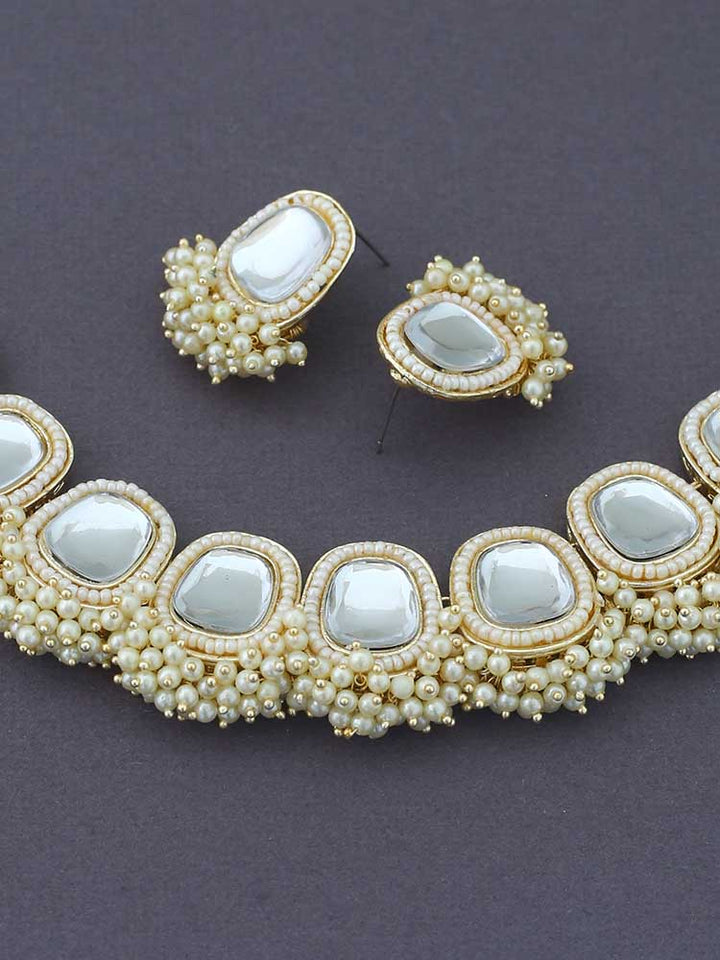 Ivory Vedna Jewellery Set