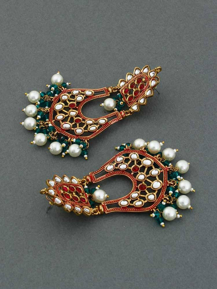 Multicolour Eshika Designer Earrings - Bling Bag