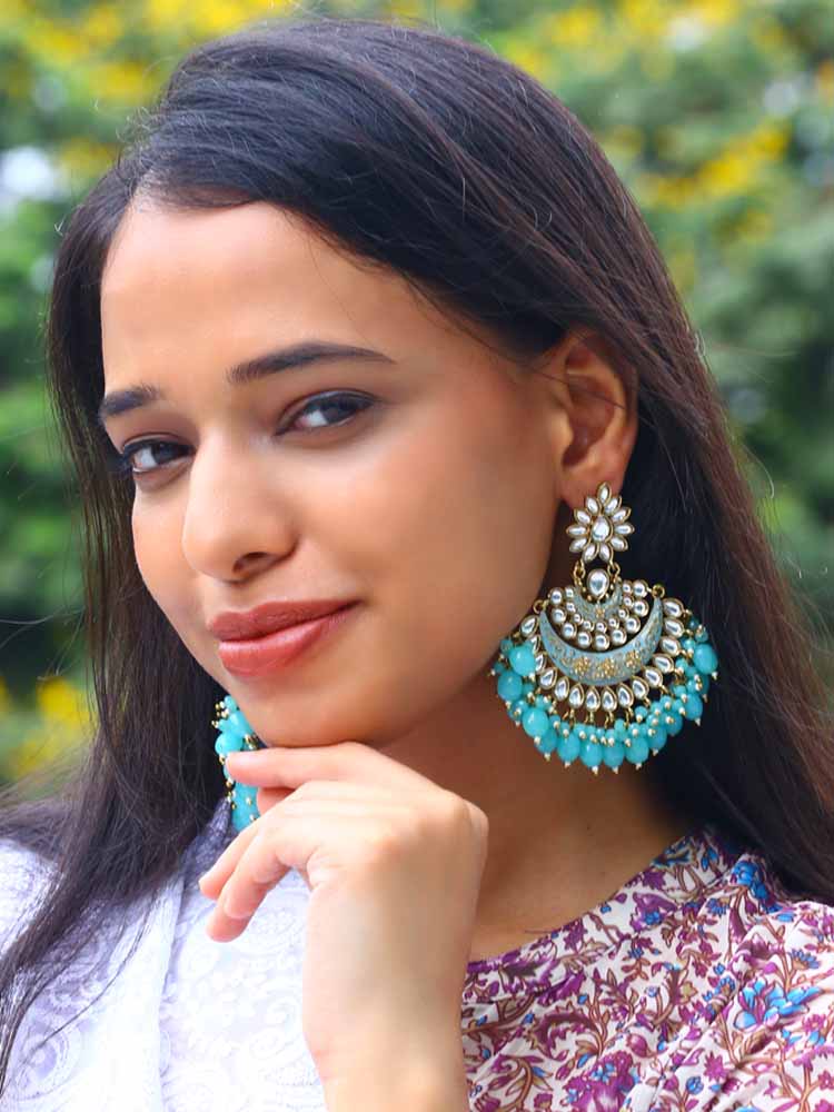 Turquoise Ajaya Chandbalis