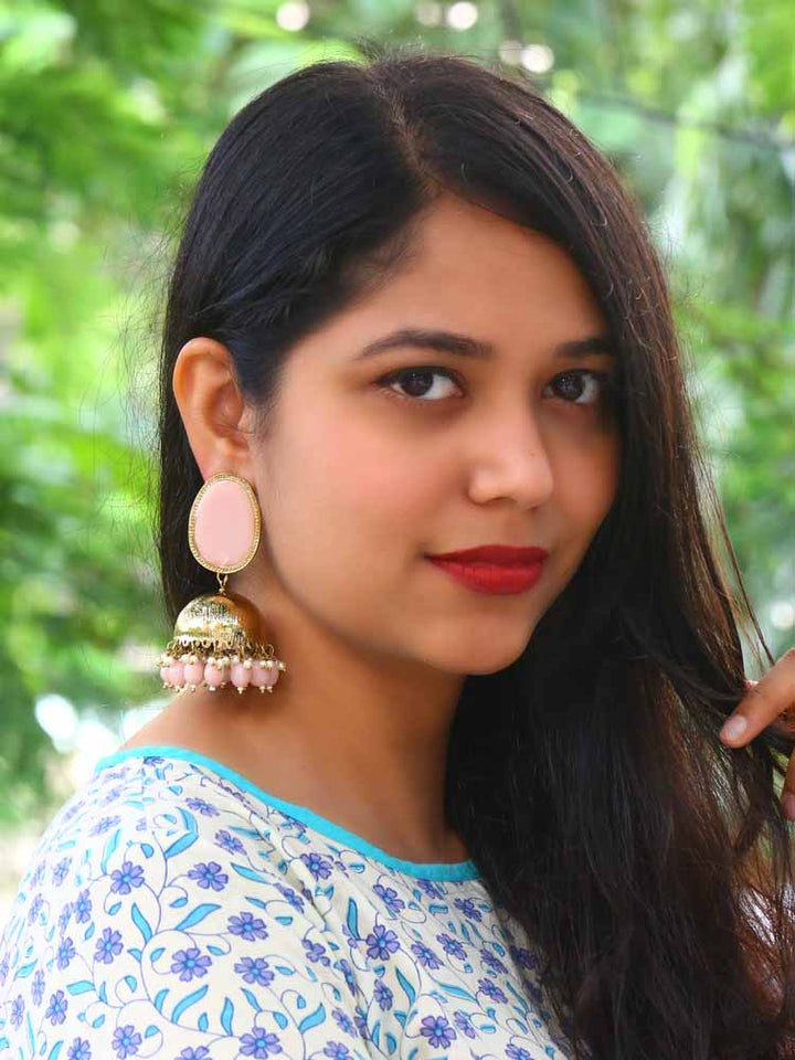 Crepe Magna Shesha Jhumkis