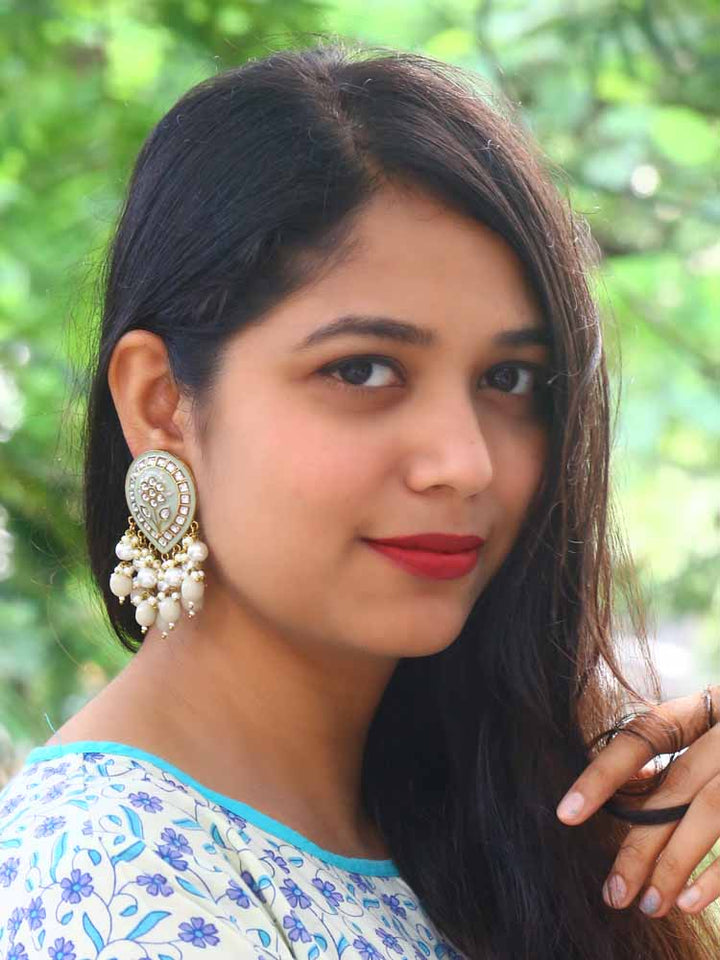 Smoke Charmi Dangler Earrings