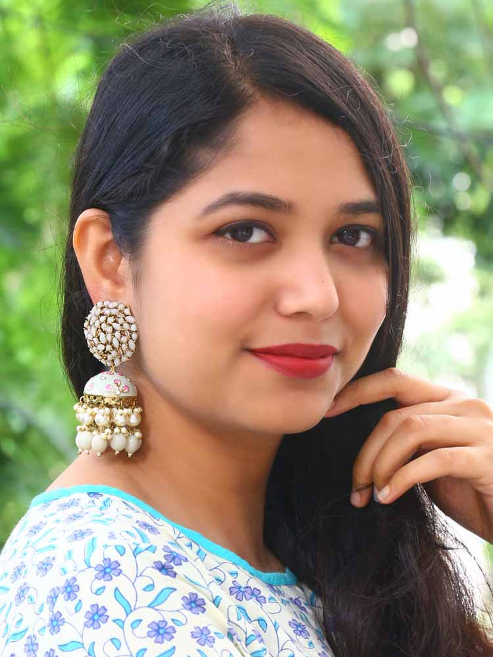 Smoke Daliha Jhumkis