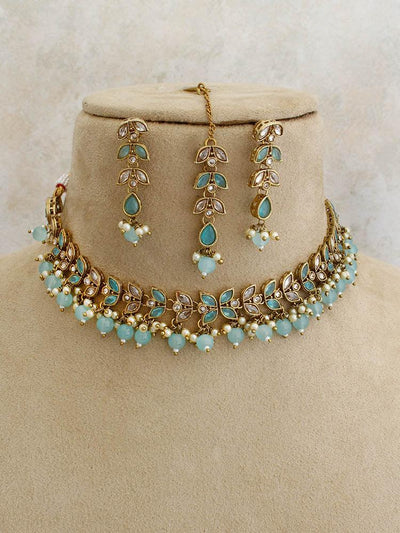 Turquoise Sukanya Jewellery Set - Bling Bag