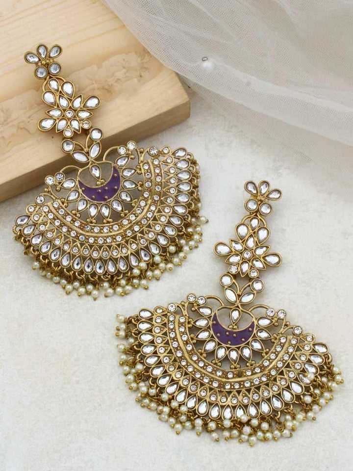 Purple Alisa Chandbalis - Bling Bag