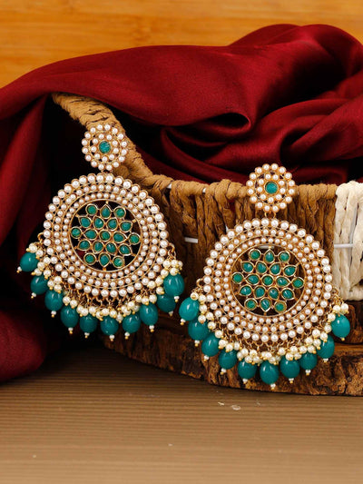 earrings - Bling Bag Jade Nandini Designer Earrings