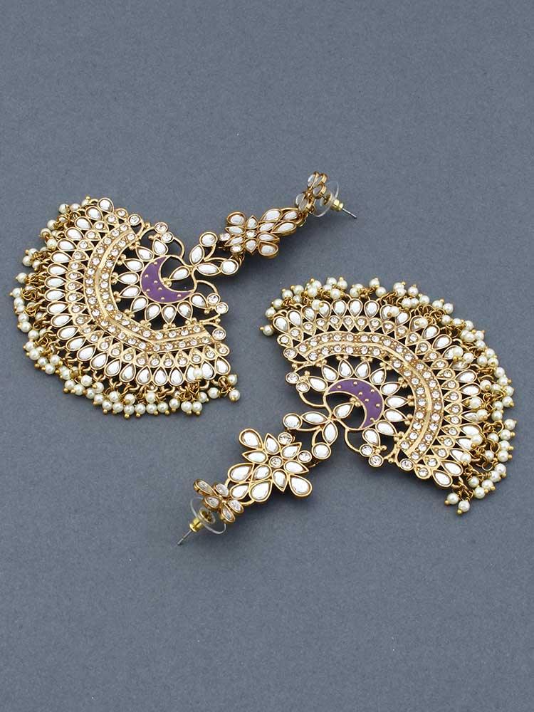 Purple Alisa Chandbalis - Bling Bag