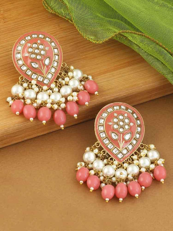 Coral Charmi Designer Earrings - Bling Bag