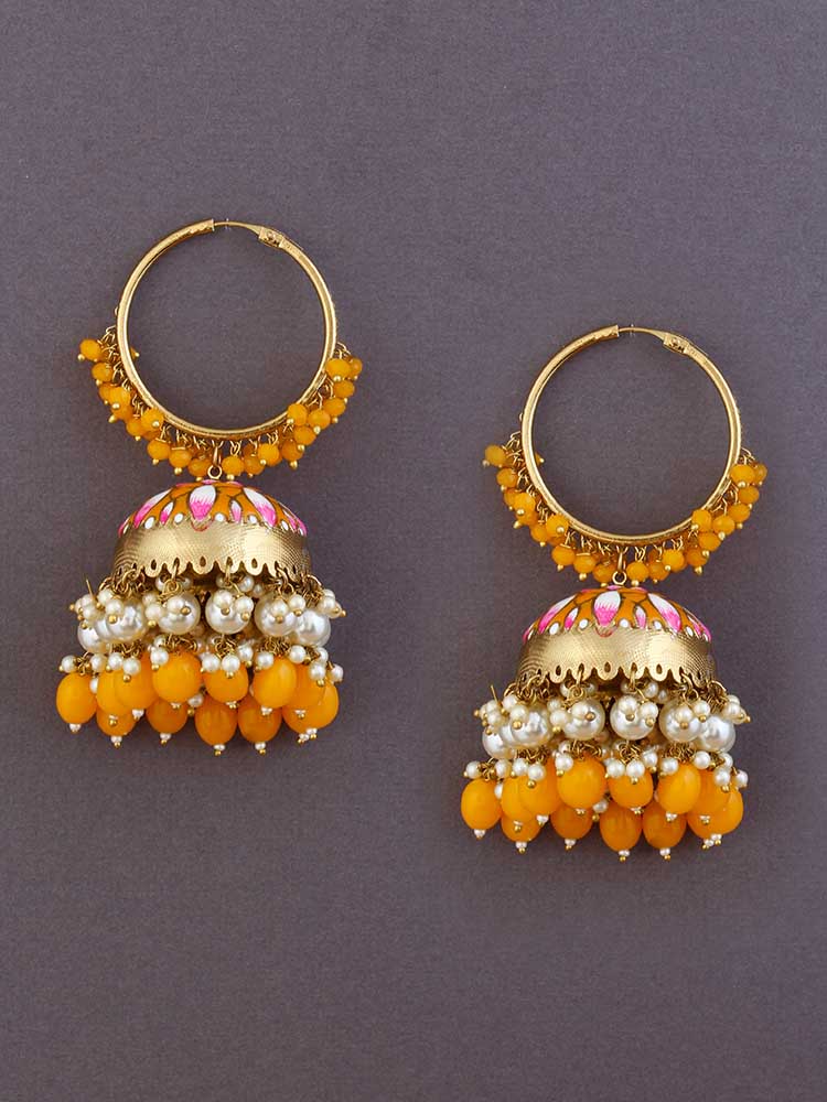 Mustard Rajamani Jhumkis