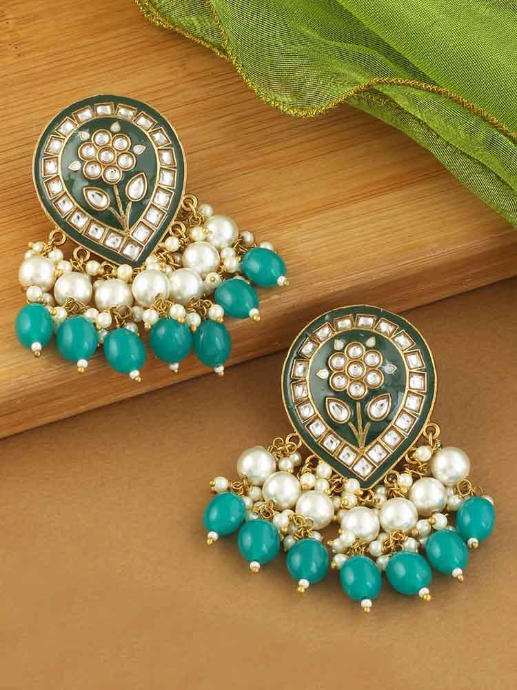 Jade Charmi Designer Earrings - Bling Bag