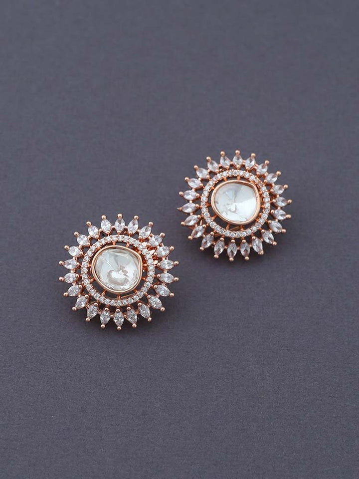 Rosegold Heathe Studs